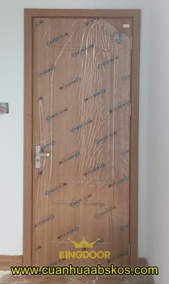 Mẫu cửa phòng ngủ nhựa giả gỗ