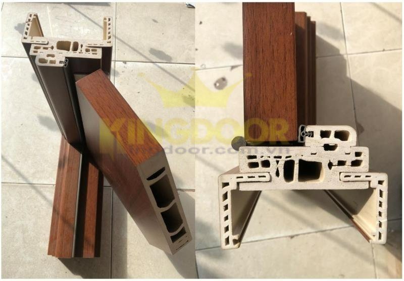 Cấu tạo cửa nhựa giả gỗ Composite