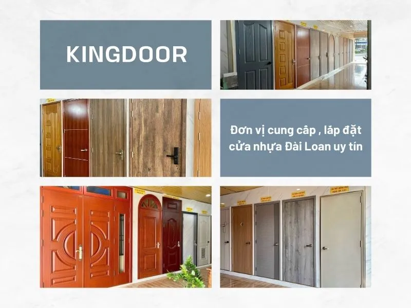 Kingdoor - Đơn vị cung cấp, lắp đặt cửa nhựa Đài Loan uy tín