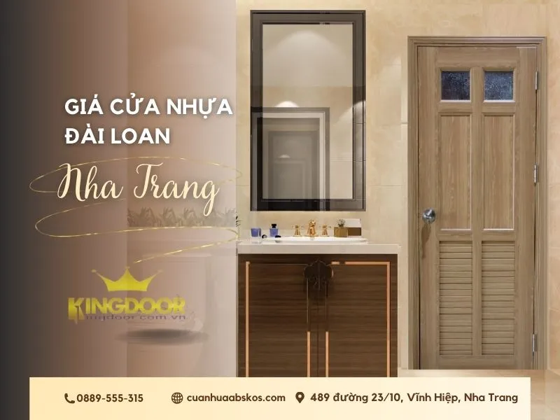 Giá cửa nhựa Đài Loan tại Nha Trang